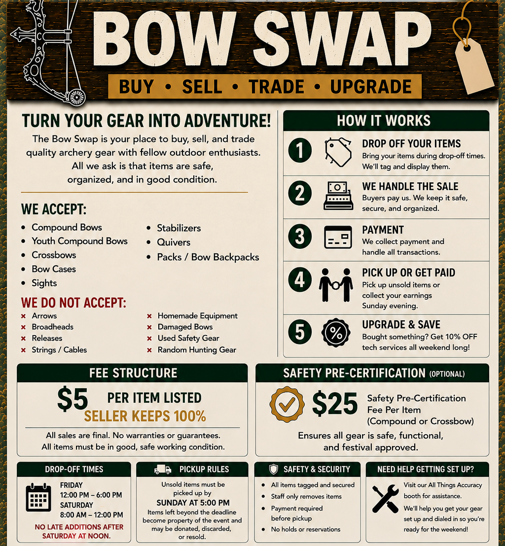 Bow Swap – Item Listing Fee