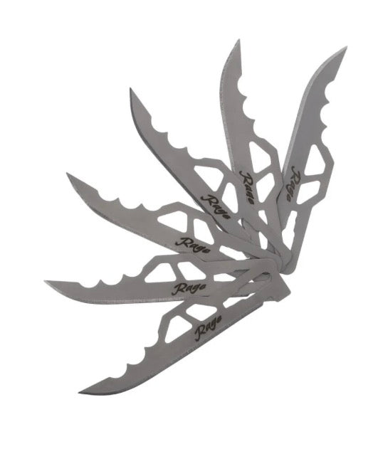 Rage Schrade x Rage Enrage 6 Replacement Blades 6 Pack