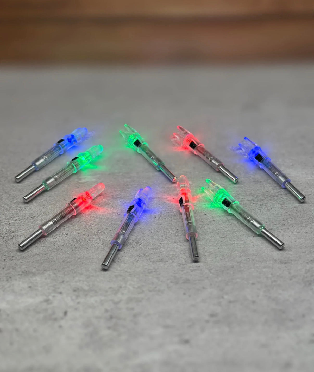Feathered Bullet Lighted Nocks