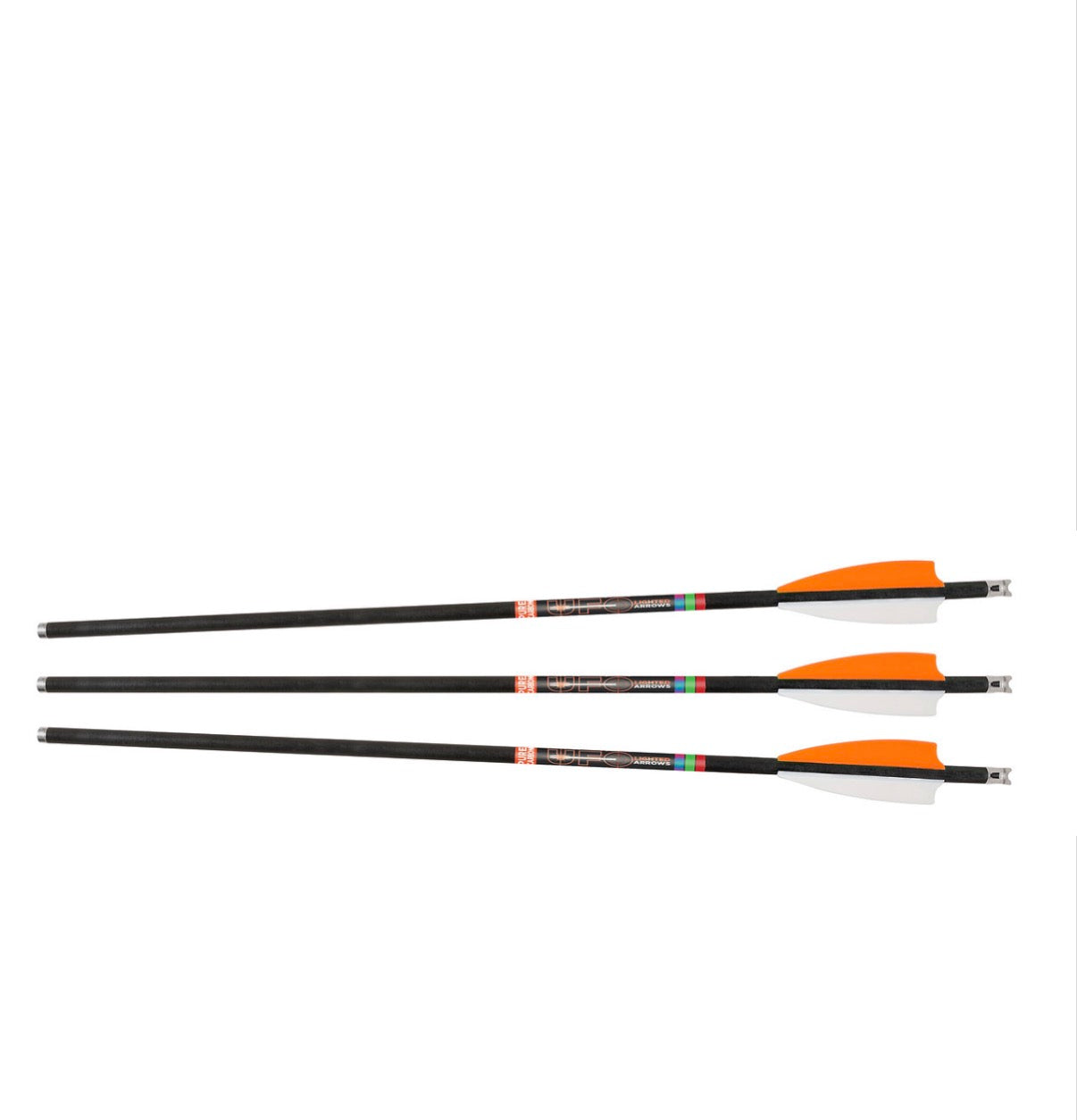 UFO Lighted Moon Nock 20" Carbon Crossbow Bolt 3 Pack