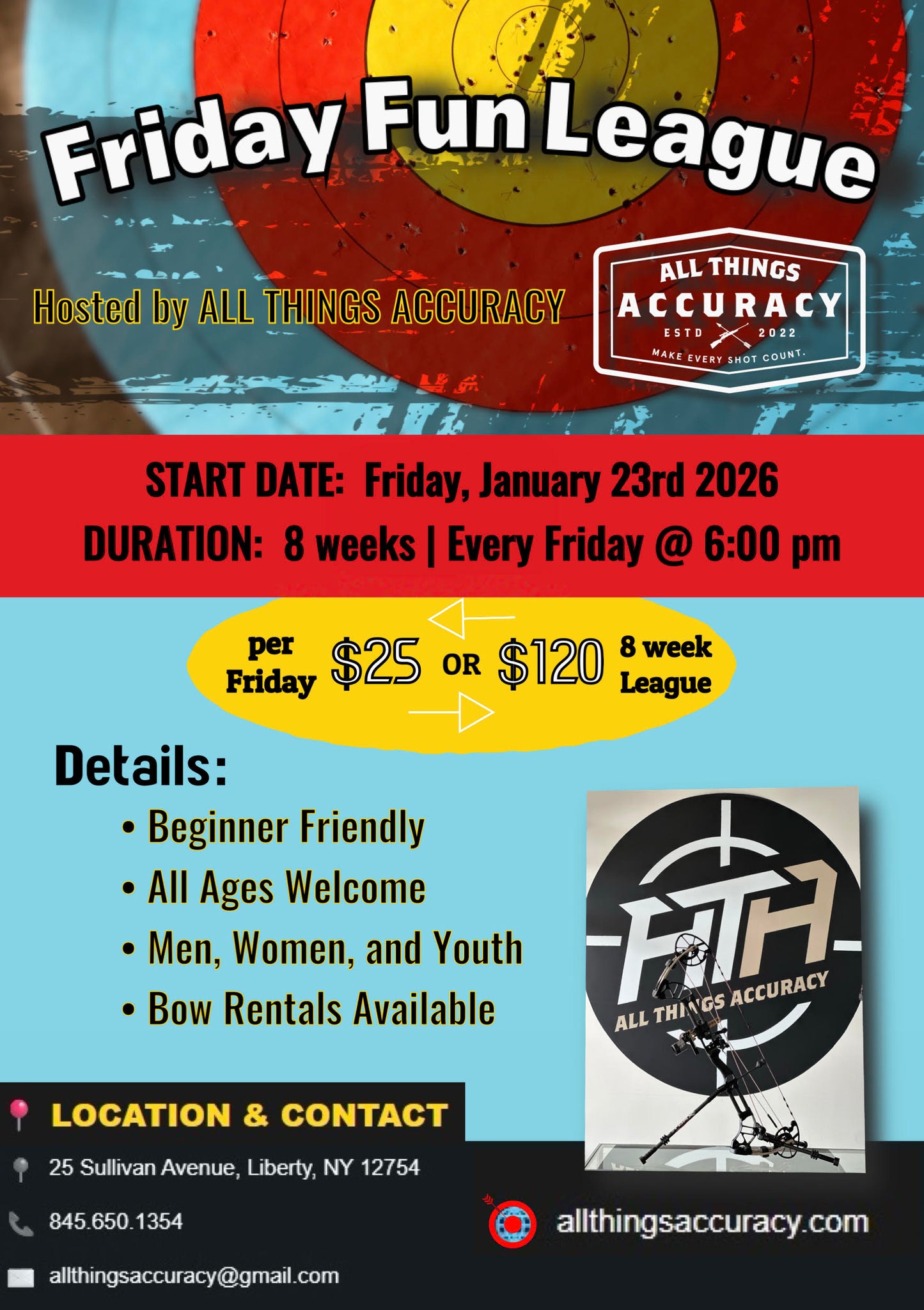 Friday Fun League Registration