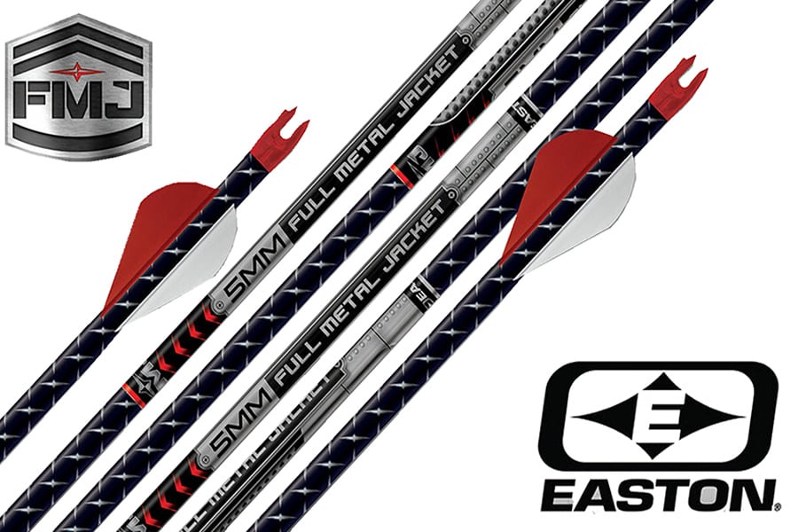 Easton 5mm FMJ Factory Fletched Arrows 340