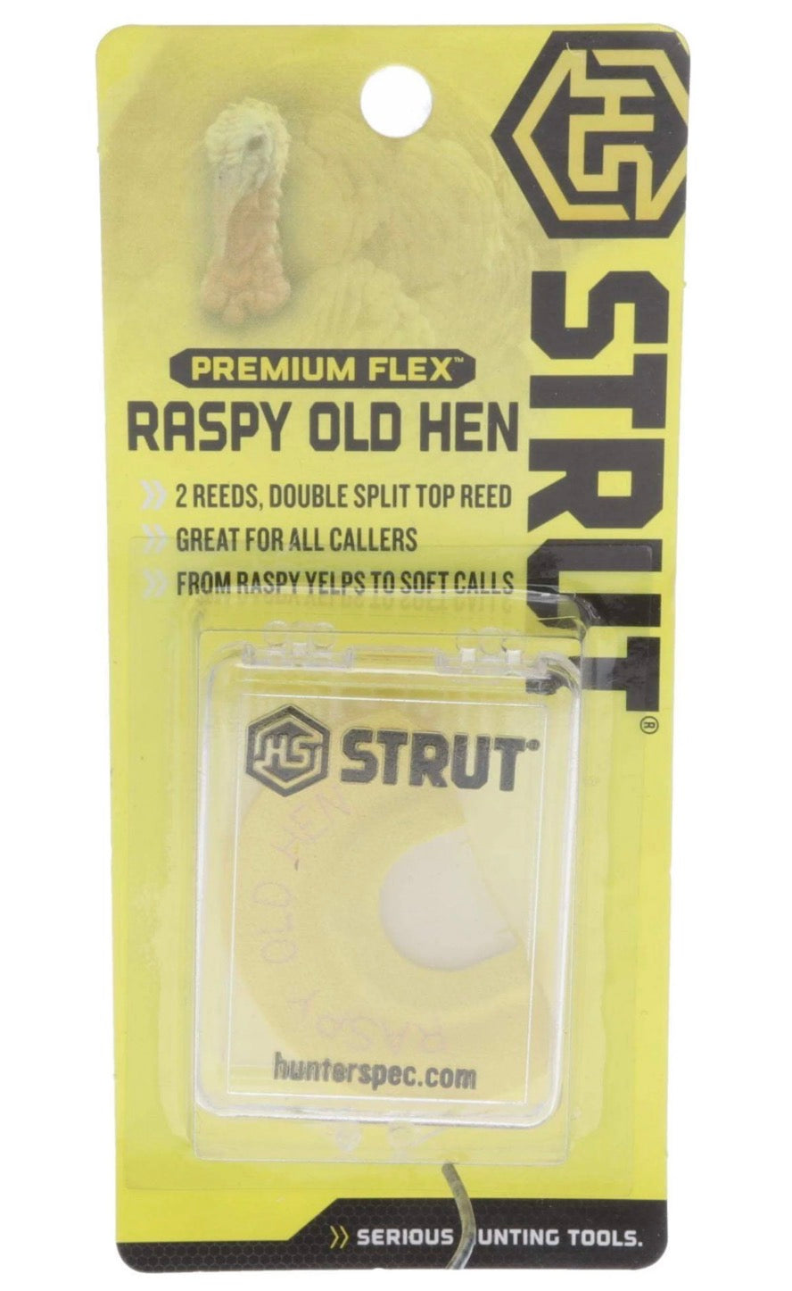 HS Raspy Old Hen Turkey Diaphragm Call