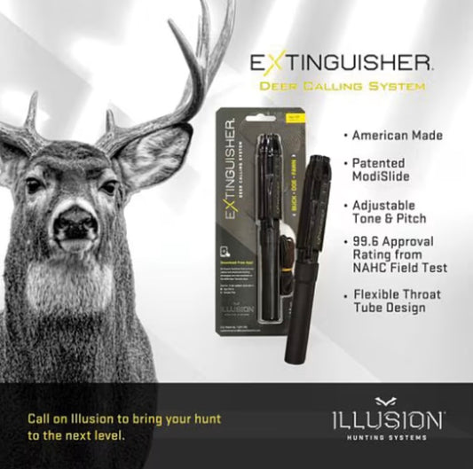 Extinguisher 2.0 Deer Call (Illusion Gray) — Multi-Tone Deer Grunt Call