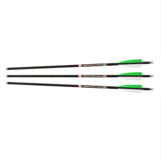 UFO Lighted Moon Nock 20" Carbon Crossbow Bolt 3 Pack
