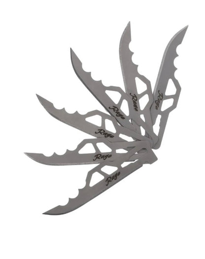 Rage Schrade x Rage Enrage 6 Replacement Blades 6 Pack