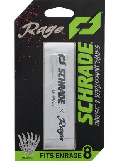 Rage Schrade x Rage Enrage 8 Replacement Blades 6 Pack