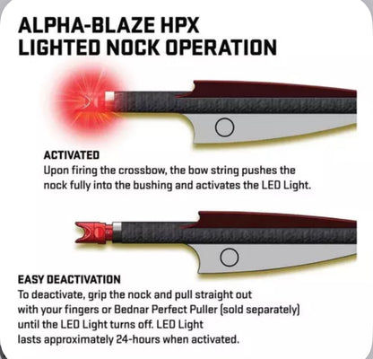 TenPoint CenterPunch HPX Lighted Premium Crossbow Bolts