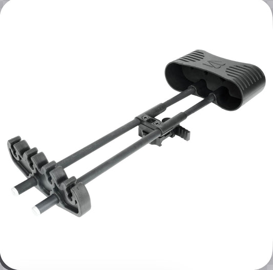 Ballista Crossbow Quiver – Fits 4 Arrows (5.5 mm-8.8mm) – Quick-Detach 20mm Picatinny Mount