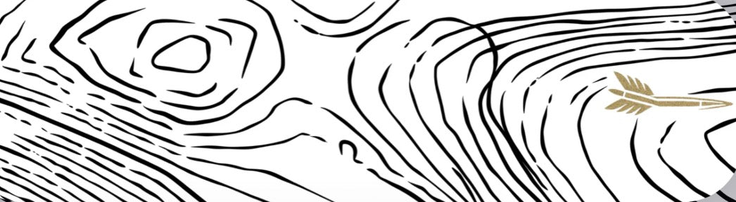 Feathered Bullet Topographic Arrow Wrap