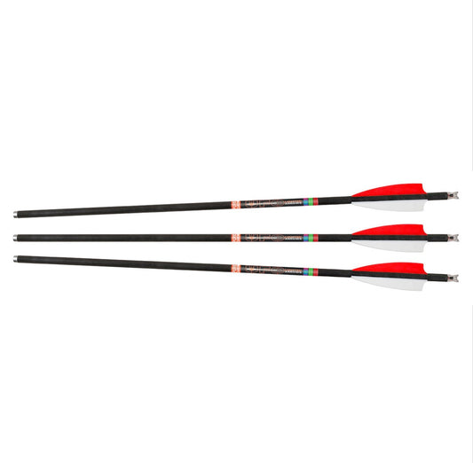 UFO Lighted Moon Nock 20" Carbon Crossbow Bolt 3 Pack