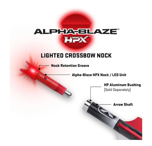 Tenpoint Alpha Blaze Nocks Red