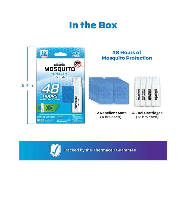 Thermacell Mosquito Repellent Refills - 48 Hours