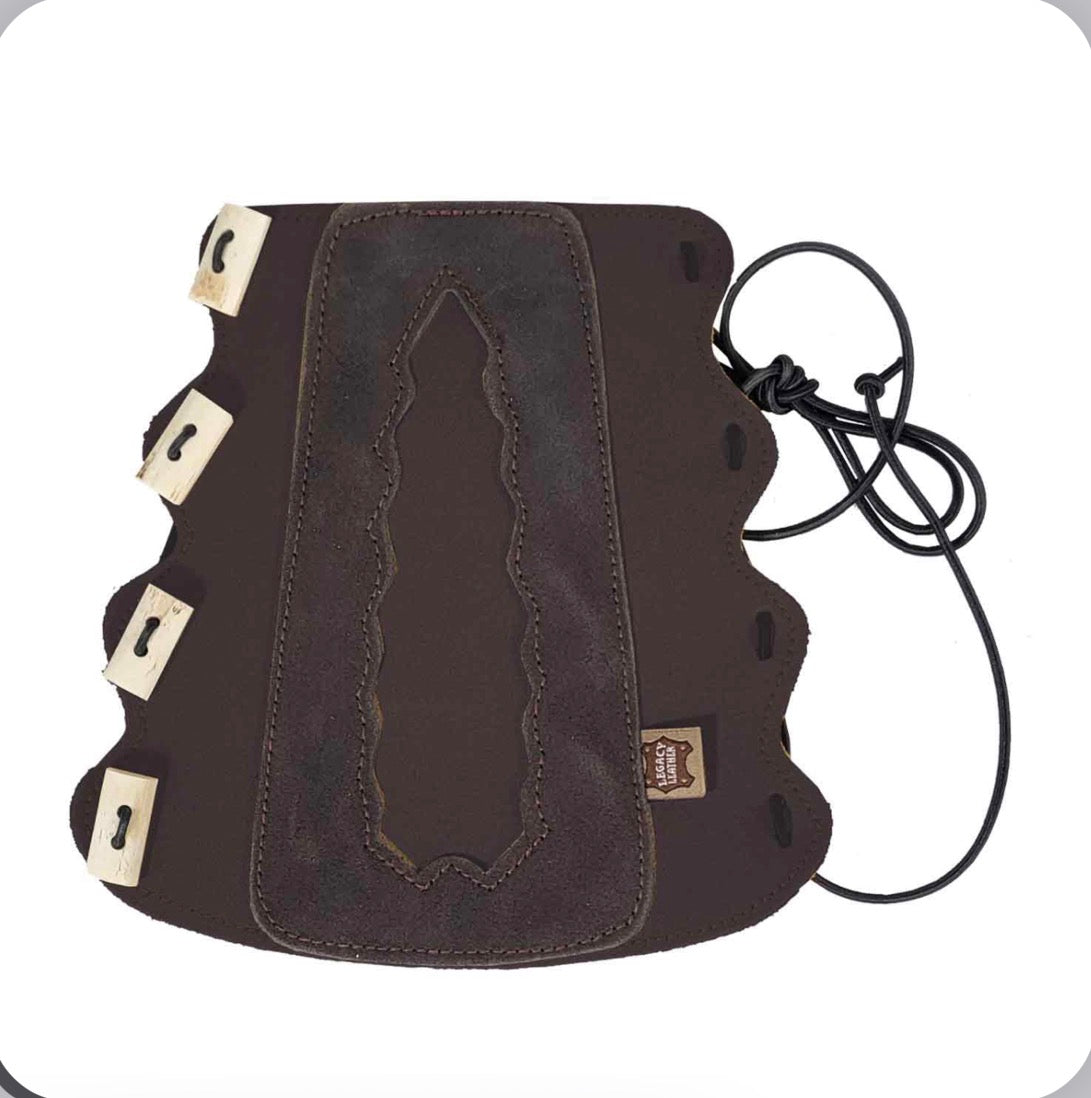 Legacy Leather Osprey Arrowhead Armguard