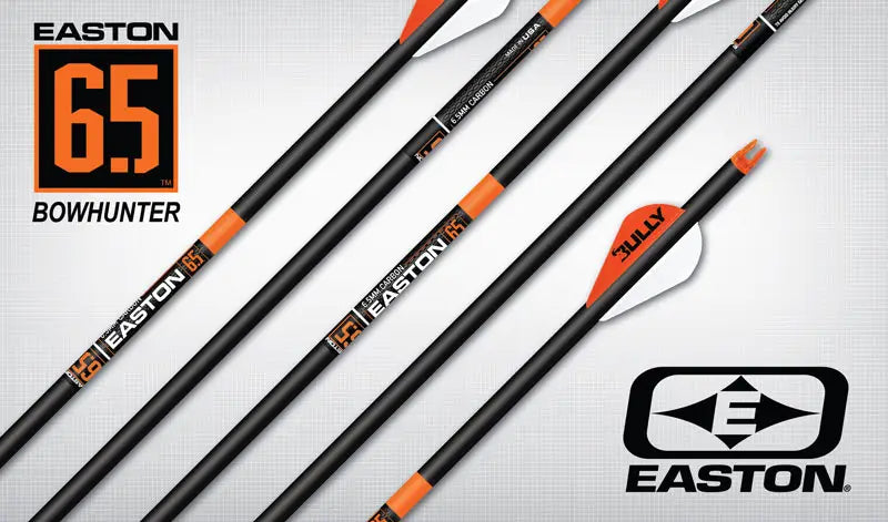 Easton 6.5 BOW HUNTER (6 Pack Fletched)